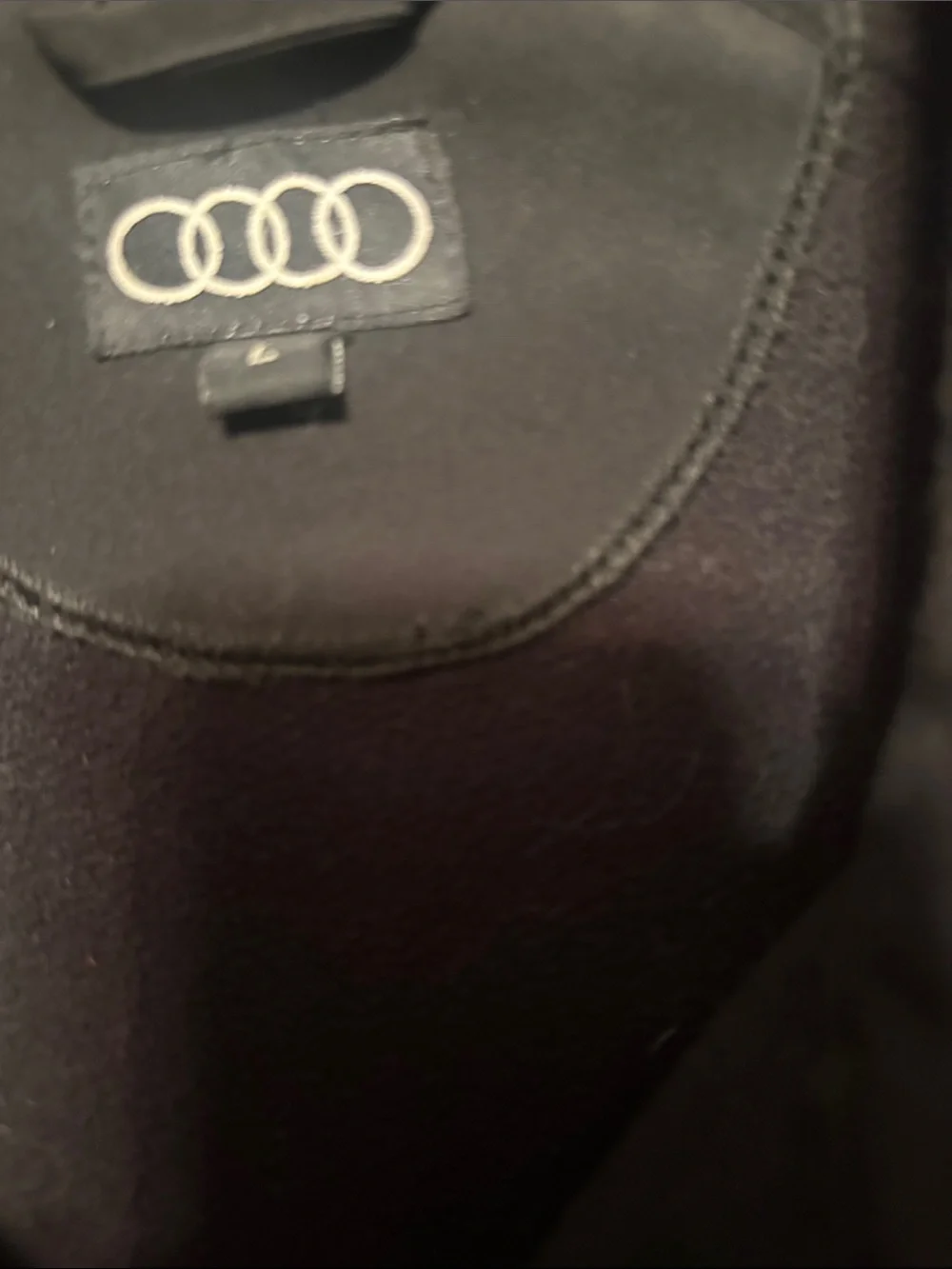 Audi Men's Black Lightweight Softshell Jacket